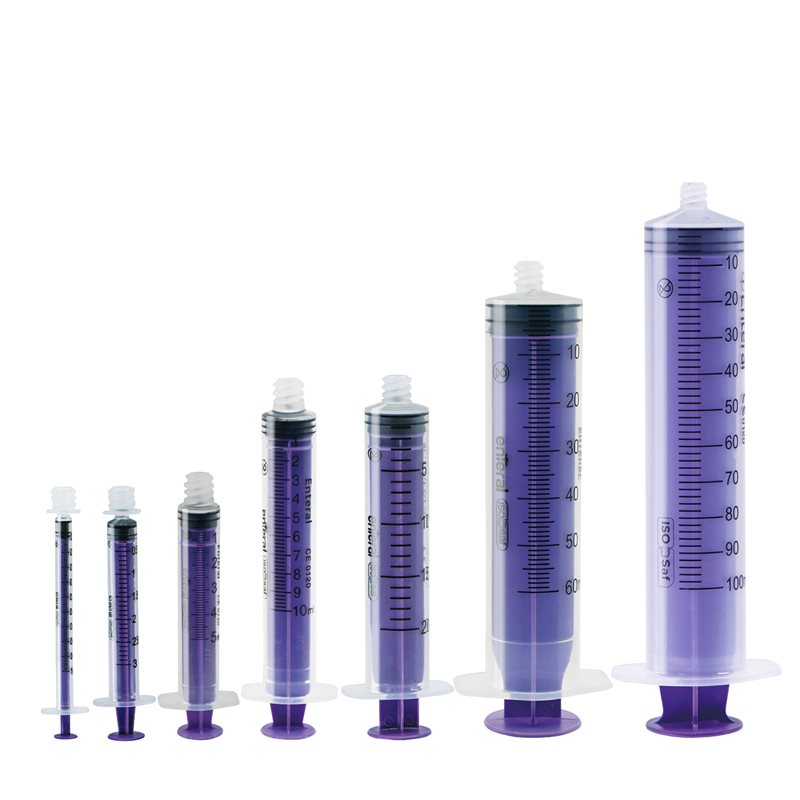 Clear ENFit Syringes