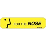Label "For the NOSE"