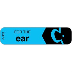 Label "For the EAR"