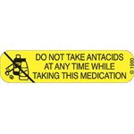 Label "Do Not Take Antacids At Any Time while,…"