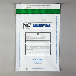 Alert Void Security Bags, White, 10 x 14