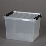 SmartStore™ Tote with Lid, 8x5.5x7