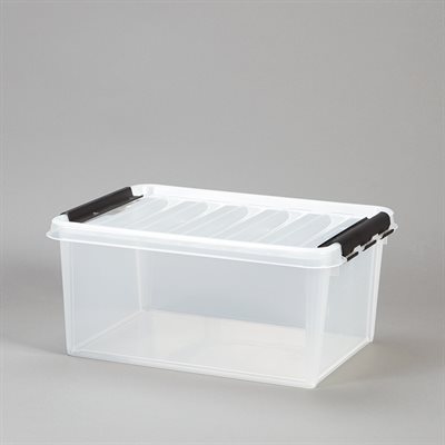 Smart Store Tote with Lid,16x7x12