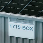 Label Holder for Divider Boxes, 5x4