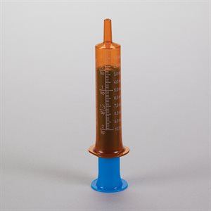  Comar® Oral Dispensers with Tip Caps, 10mL - Amber