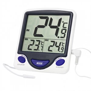 Traceable Jumbo Display Memory Monitoring Air Temperature Thermometer
