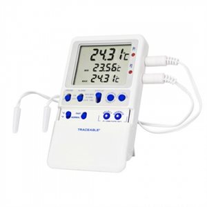 Hi-Accuracy Refrigerator Thermometer, 2 Probes