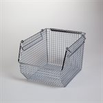  Wire Mesh Stack and Hang Bin, 9x7x10.5