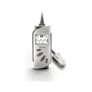 Hand-Held Pulse Oximeter, With Hinged Finger Sensor