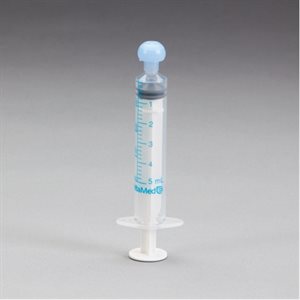 Baxter ExactaMed Oral Dispensers, Clear, 5 mL, 500 / package