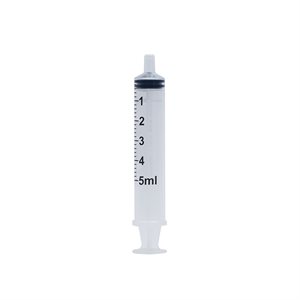 5mL Oral Dispensing Syringe Clear w / Tip Cap