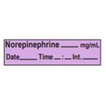 Label Tape: Norepinephrine____mg / ml