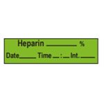 Label Tape: Heparin____%