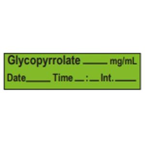 Label Tape: Glycopyrrolate___mg / ml