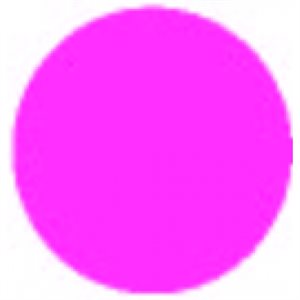 Label Blank Pink, Circle