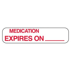 Medication Expires On Labels