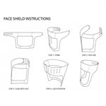 Disposable Face Shields 100 / case