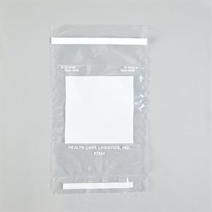 Self-Sealing Tamper-Evident Bags, 6 x 10