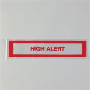 High Alert Bags, 3 x 12