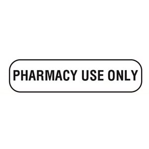 Label: Pharmacy Use Only