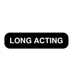 Label: Long Acting