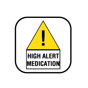 Label: High Medication Alert