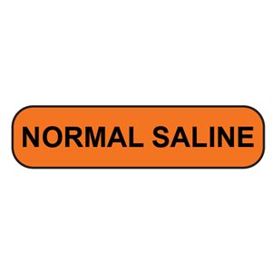 Label: Normal Saline