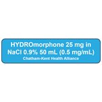 Label: HYDROmorphone 25 mg in NaCl