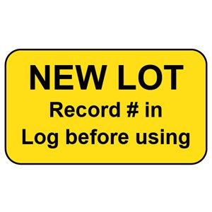 Label: New Lot Record #...