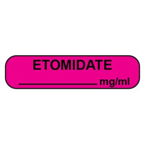 Label: Etomidate ___ mg / ml