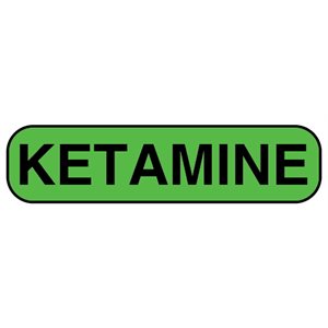 Label: Ketamine
