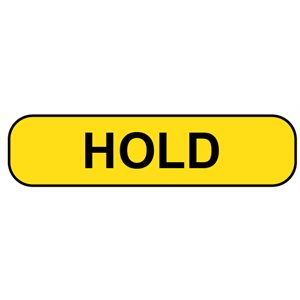 Label: Hold