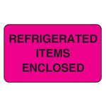 LABEL: Refrigerated items enclosed
