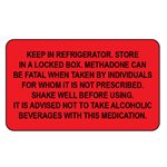 Label: Keep in refrigerator...