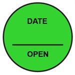 Label: Date____ Open