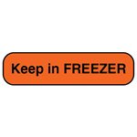 Label: Keep in Freezer