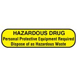 Label: "HAZARDOUS DRUG Personal Protective..."
