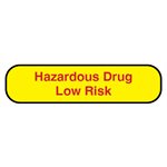 Label: "Hazardous Drug Low Risk"