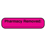 Label: "Pharmacy Removed" 