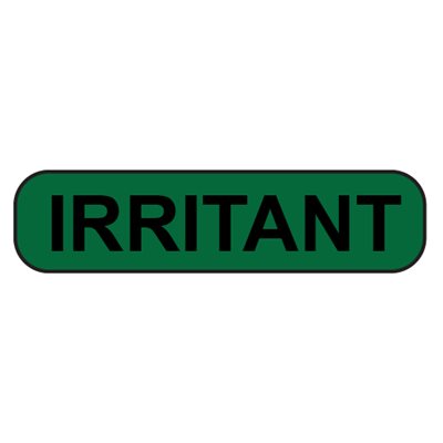 Label: "IRRITANT"