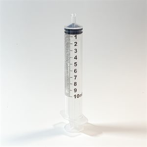 10mL Oral Dispensing Syringe Clear w / Tip Cap