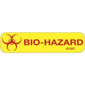Label "Bio-Hazard"