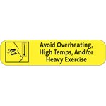 Label "Avoid Overheating"