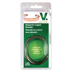 Magnetic Copper Bracelet, L / XL