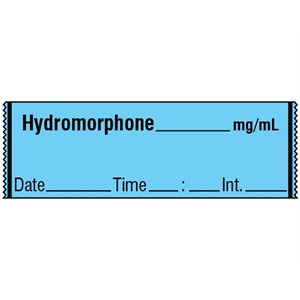 Labeling Tape: Hydromorphone