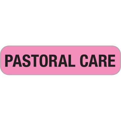 Label "PASTORAL CARE"
