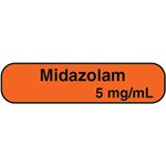 Label: "Midazolam 5 mg / mL"