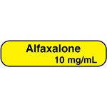 Label: "Alfaxalone 10 mg / mL"