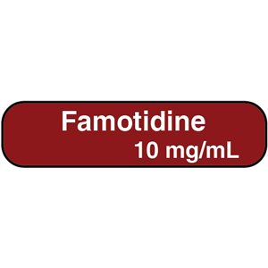 Label: "Famotidine 10 mg / mL"