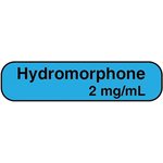 Label: "Hydromorphone 2 mg / mL"